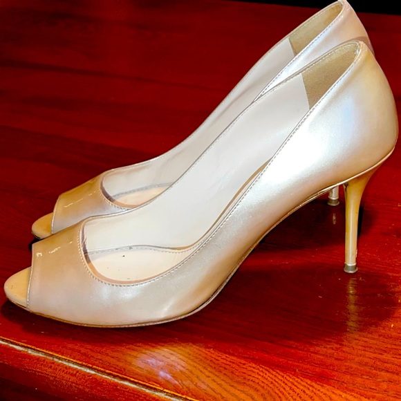 ❌ (stolen) AUTHENTIC PRADA Milano (Made in Italy) 39.5 Open toe heels Slip on - Picture 5 of 9